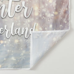 Aperturee - Winter Onederland Snow Light 1st Birthday Backdrop