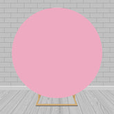 Aperturee - Solid Color Round Backdrop Circle Covers for Party