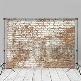 Vintage brick wall backdrop