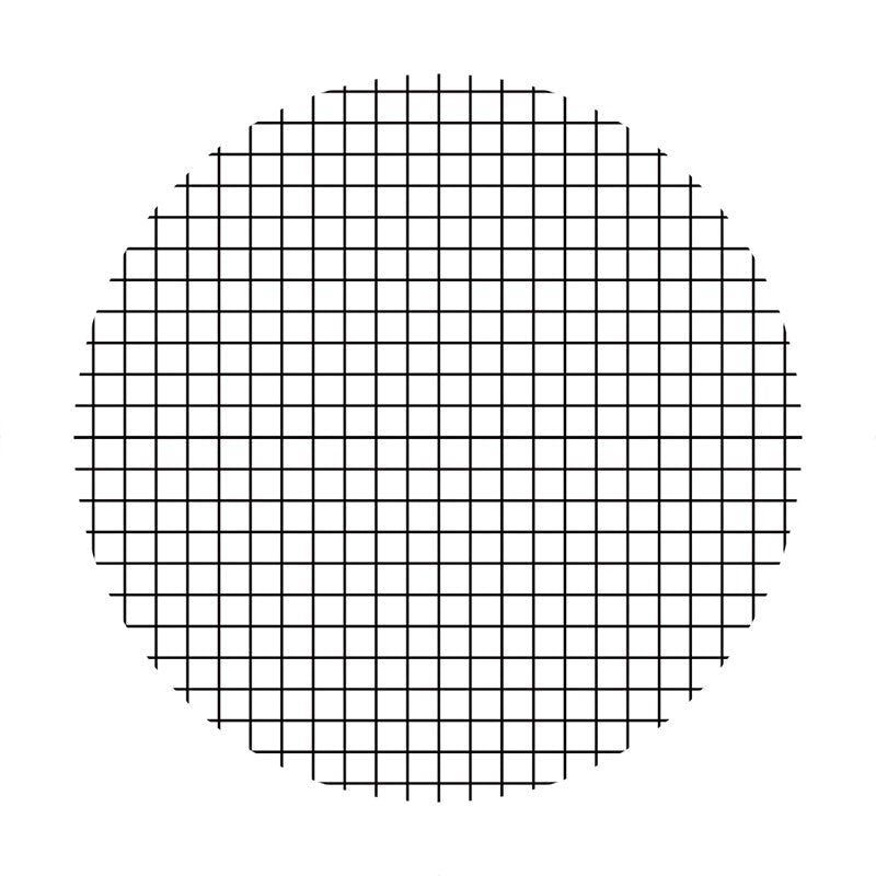 Aperturee - Black White Square Round Happy Birthday Backdrop
