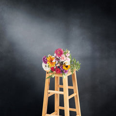 Aperturee - Black White Texture Indoor Photography Backdrop