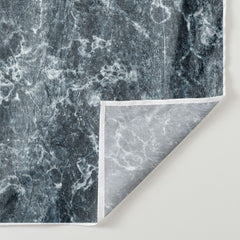 Aperturee - Blue Green Marble Crack Texture Photo Booth Backdrop