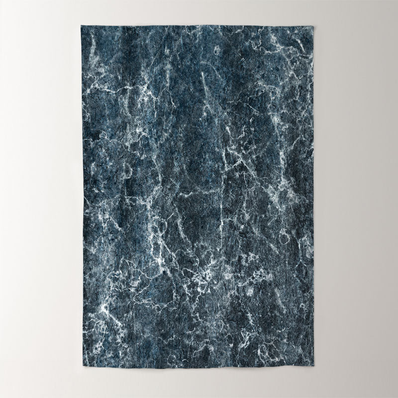 Aperturee - Blue Green Marble Crack Texture Photo Booth Backdrop
