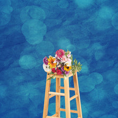 Aperturee - Blueberry Swirl Blur Bokeh Portrait Backdrop For Photo
