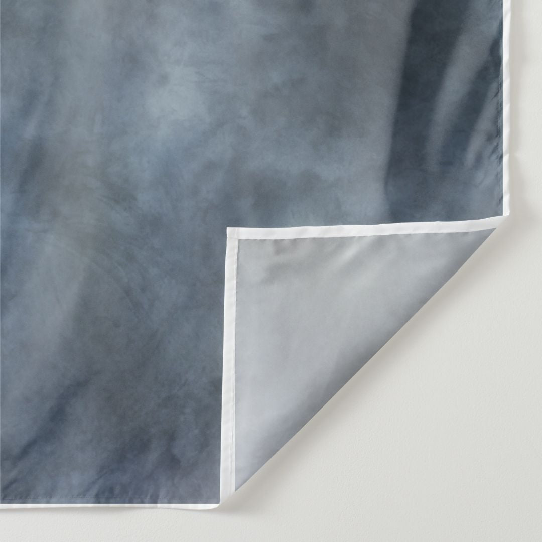 Aperturee - Bluish Grey Foggy Abstract Texture Photo Backdrop