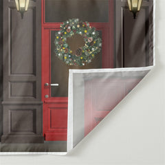 Aperturee - Brown Sweet Store Gingerhouse Christmas Backdrop