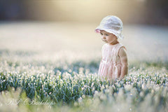 Aperturee - Field Flowers Spring Wedding Backdrop For Portrait