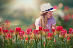 Aperturee - Flowers Tulips Spring Summer Photography Backdrop
