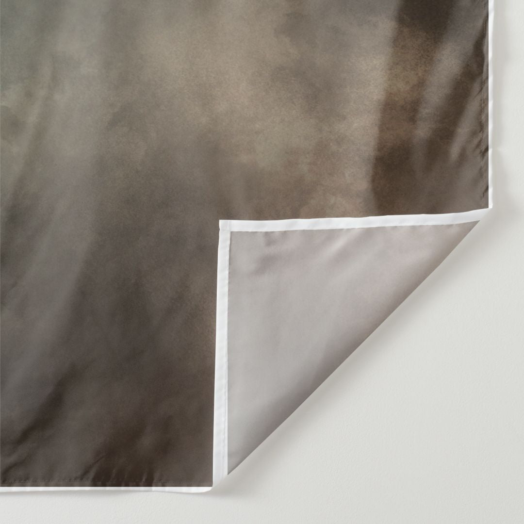 Aperturee - Green Little Yellow Dark Foggy Photo Booth Backdrop