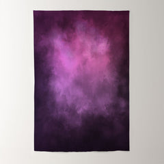 Aperturee - Purple Foggy Painting Texture Photography Backdrop