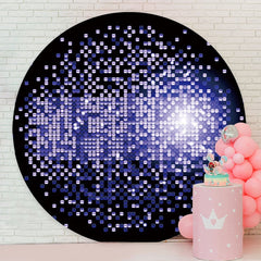 Aperturee - Purple Spot Bokeh Round Birthday Party Backdrop