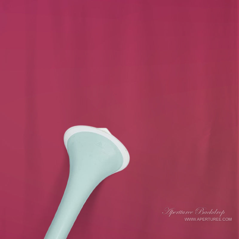 Aperturee - Rose Pink Solid Color Portrait Photo Booth Backdrop