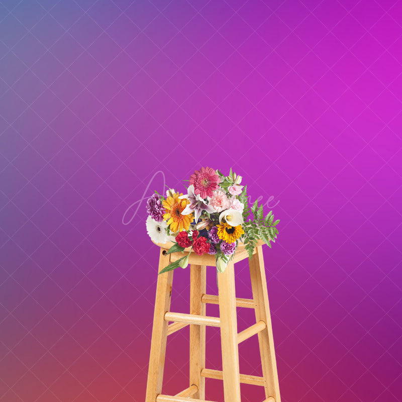 Aperturee - Sanguine Gradient Purple Photography Backdrop