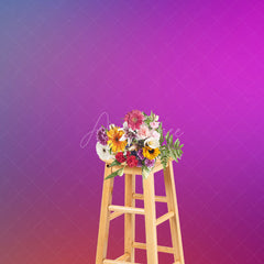 Aperturee - Sanguine Gradient Purple Photography Backdrop