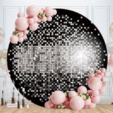 Aperturee - Sliver Spot Bokeh Round Birthday Party Backdrop