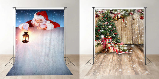 Amazing Pictures Using Christmas Photo Booth Backdrops