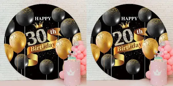 2022 The Most Low-Key Luxury Black And Gold Backdrop - Aperturee