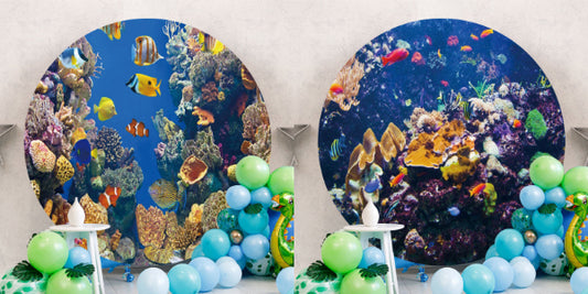Use The Underwater World Backdrop To Create A Dreamy Ocean Party