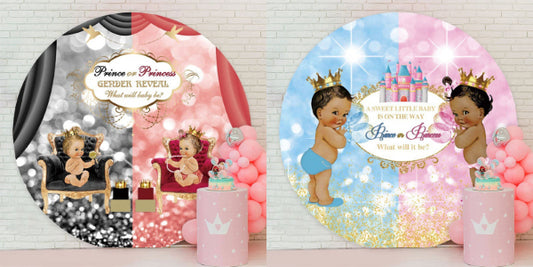 How To Decorate A Gender Reveal Party With Baby Shower Backdrops