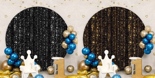 How To Have A Dazzling Party With A Glitter Backdrop