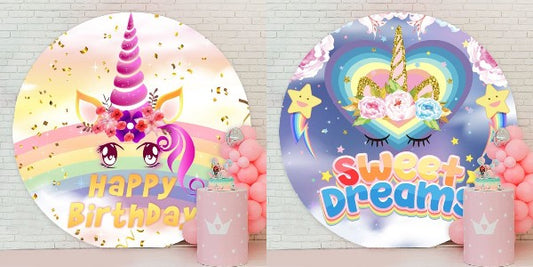 A Special Birthday Party Unicorn Backdrop Decoration Element For 2022 - Aperturee