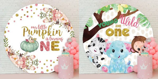 Young Wild One Birthday Party Backdrop Special For Little Babies