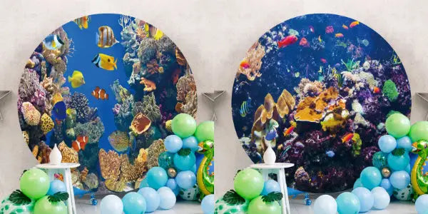 Ocean Rave Background Use The Underwater World Backdrop To Create A Dreamy Ocean Party ...
