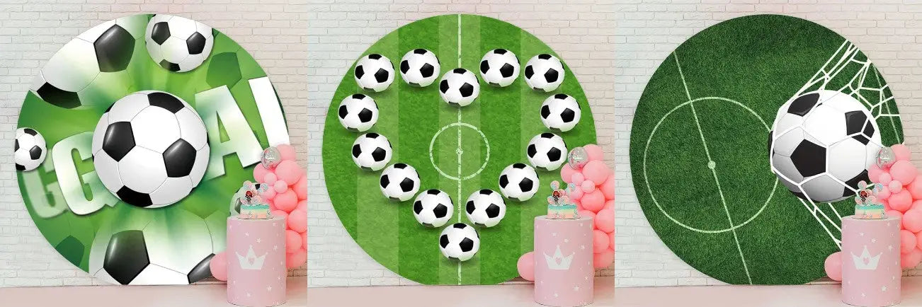 Make this football backdrop the best party decoration!