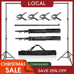 Aperturee - 10X10FT Metal Adjustable Photography Backdrop Stand