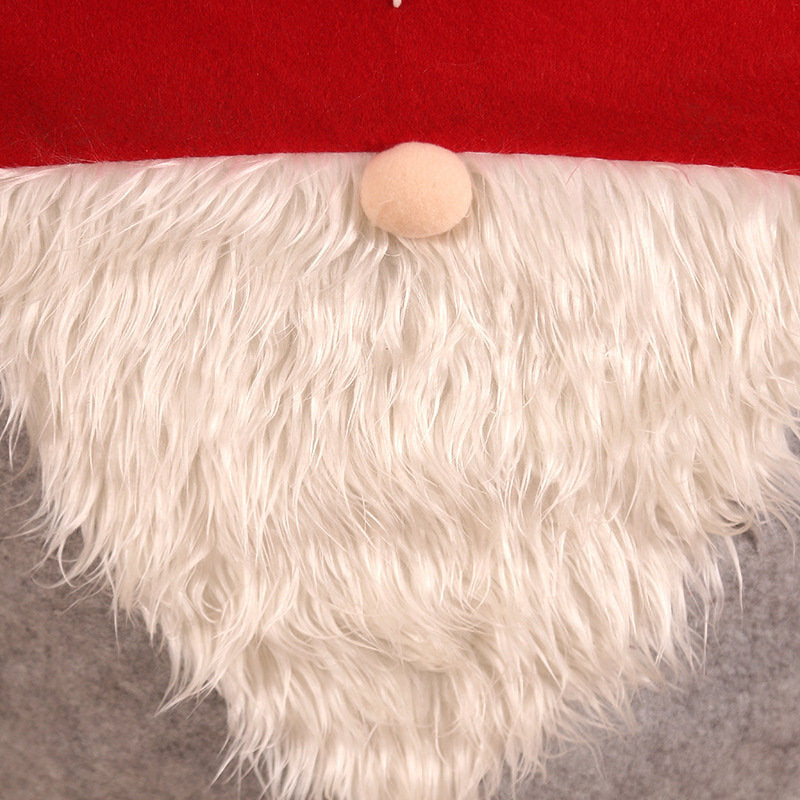 Aperturee - 20X24 Inch Santa Claus Kitchen Christmas Chair Covers