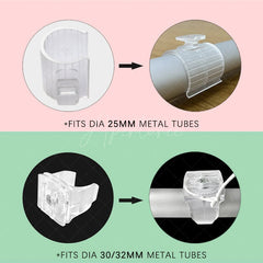 Aperturee - 5 Pack Magic Clips to Attach Backdrop