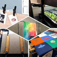 Aperturee - 6 Pack | 4.5¡¯¡¯ Heavy Duty Photography Backdrop Clamps