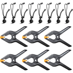 Aperturee - 6 Pack Clamps and 8 Pack Clips For Backdrops
