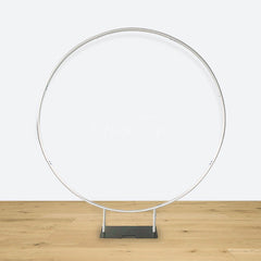 Aperturee Aluminum Alloy Round Backdrop Stand for Decoration