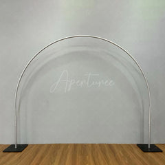 Aperturee - (7 Day Delivery) Wide Arch 10x8ft Wedding Stand Balloon Semi-circle Frame