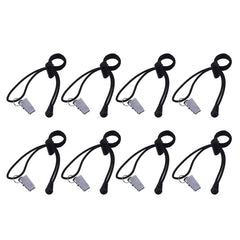 Aperturee - 8 Pack | 8¡¯¡¯ Backdrop Clips Holder With Elastic Band For Photo