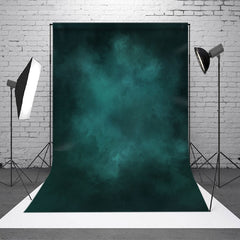 Aperturee - Abstract Dark Green Foggy Backdrop For Photography