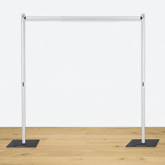 Aperturee Heavy Duty Adjustable Aluminum Backdrop Stand for Event