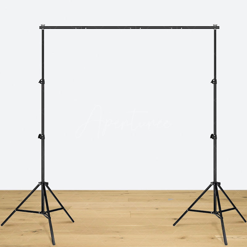 Aperturee - Adjustable 10x6.5ft 6.5x6.5ft Backdrop Stand