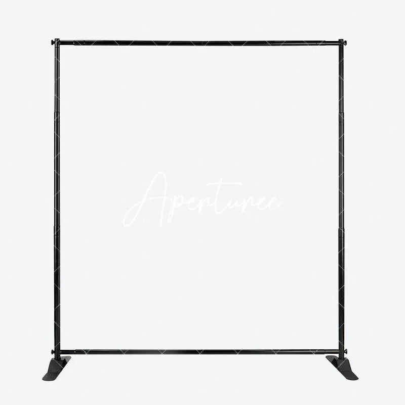 Aperturee - (7 Day Delivery) Plus Size Adjustable Step and Repeat Backdrop Banner Stand