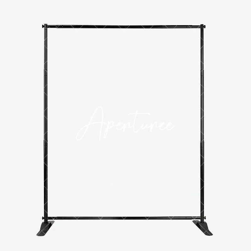Aperturee - (7 Day Delivery) Plus Size Adjustable Step and Repeat Backdrop Banner Stand