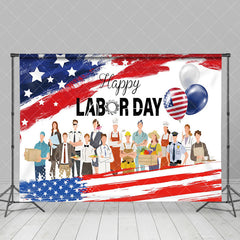 Aperturee - All Working People Celebrate Labor Day Holiday Backdrop