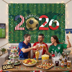 Aperturee - (7 Day Delivery)Aperturee Vibrant Soccer Green Field Tournament 2026 Holiday Backdrop