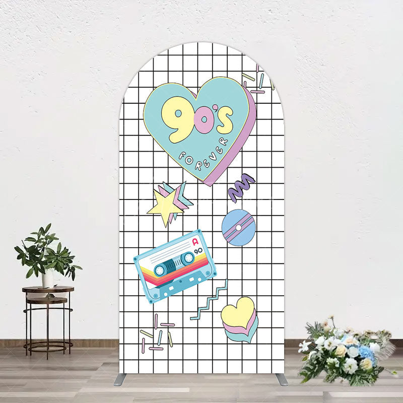 Aperturee - Aperturee 90S Forever Disco Audio Dance Party Arch Backdrop