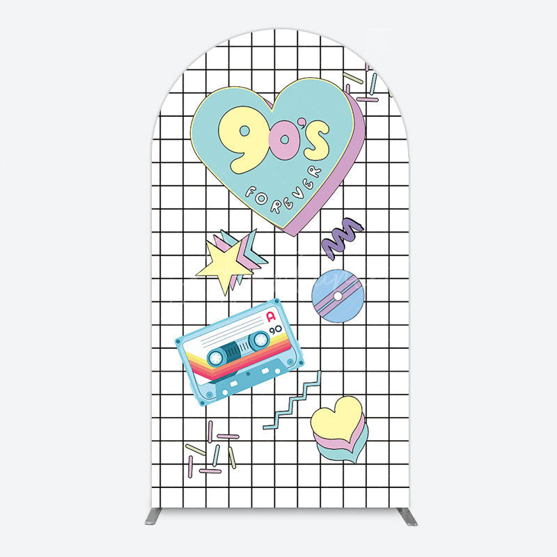 Aperturee - Aperturee 90S Forever Disco Audio Dance Party Arch Backdrop