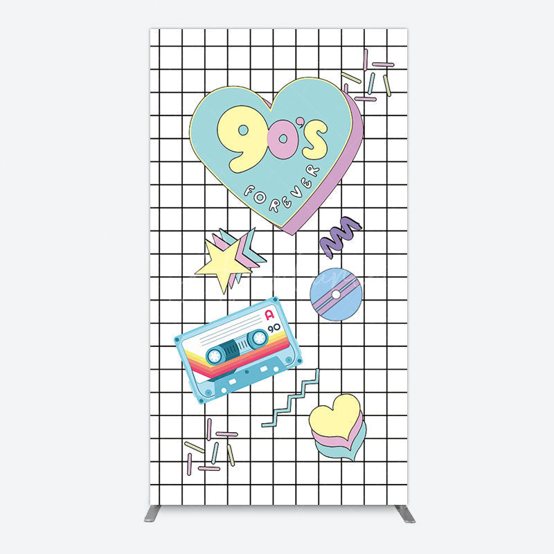 Aperturee - Aperturee 90S Forever Disco Audio Dance Party Rectangle Backdrop