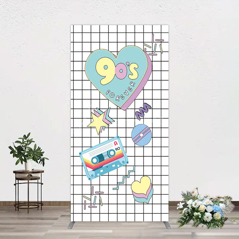 Aperturee - Aperturee 90S Forever Disco Audio Dance Party Rectangle Backdrop