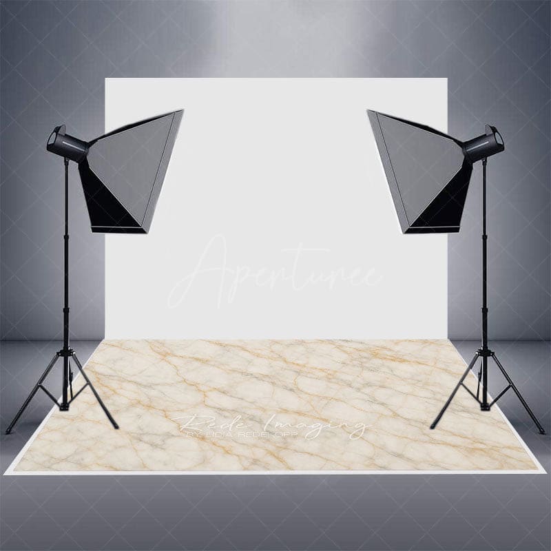 Aperturee - Aperturee Abstract Marble Patterns Rubber Floor Mat For Photo
