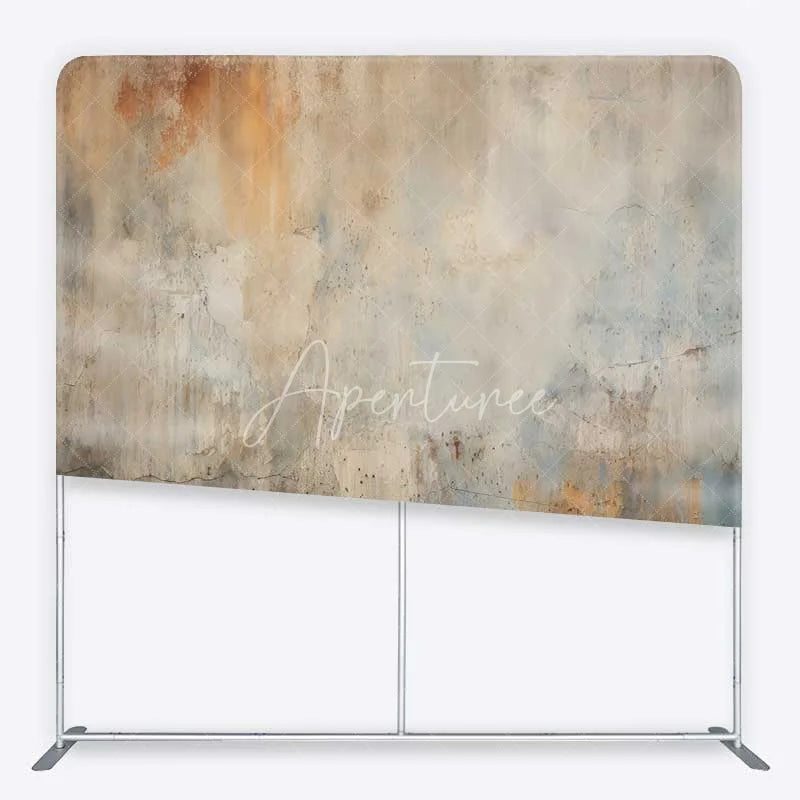 Aperturee - Aperturee Abstract Vintage Texture Tension Fabric Backdrop Old Grunge Peeling Paint Wall Photography Background