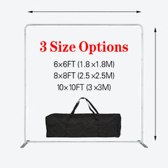 Aperturee - Aperturee All Star Wooden Baby Shower Square Tension Backdrop